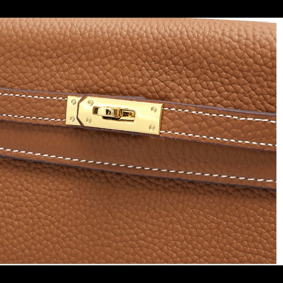 New Camel High Quality Genuine Leather Backpack Shoulder Bag Rucksack Travel - Picture 7 of 16